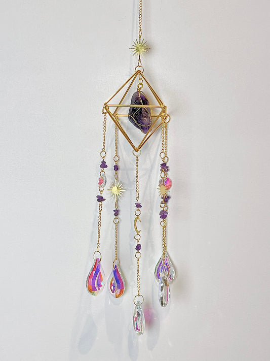 Krystall solfanger, Ametyst