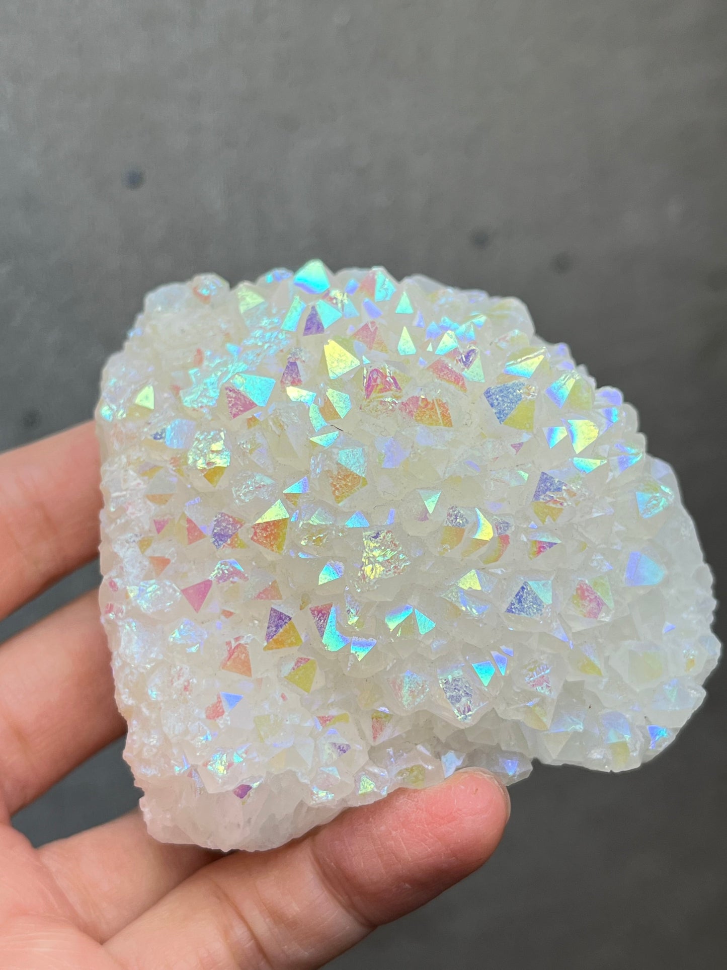 Aurakrystall Gruppe Regnbue