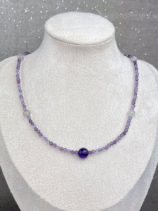 Ametyst Halskjede
