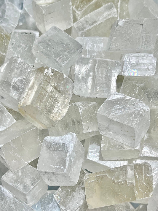 Hvit Kalsitt Rå 10-20mm