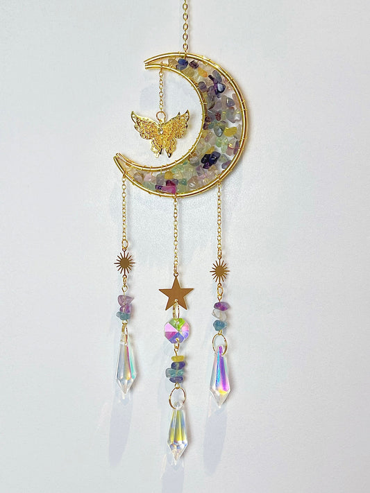 Krystall solfanger, Fluoritt