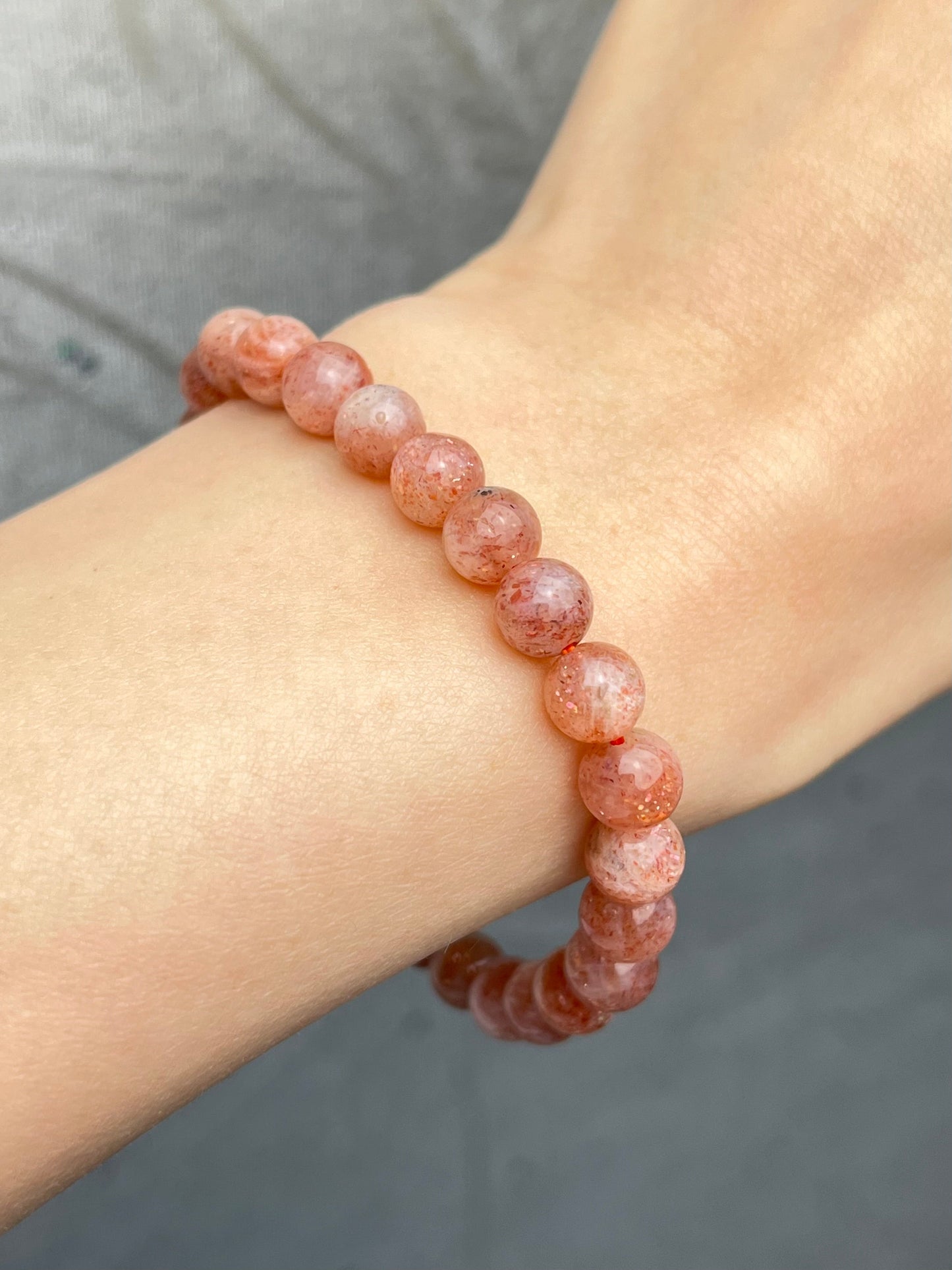 Solstein armbånd 7mm+