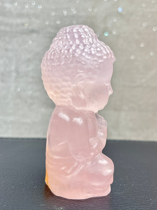 Rosenkvarts Buddha
