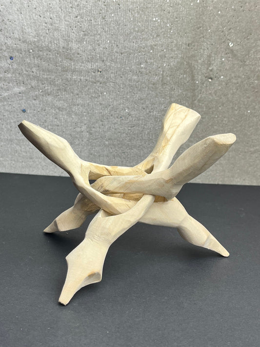 Treholder for Abalone Skjell