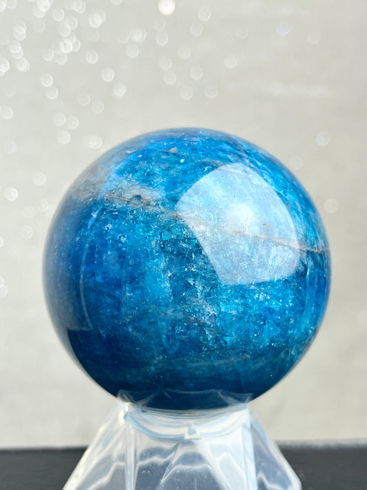 Blå Apatitt kule