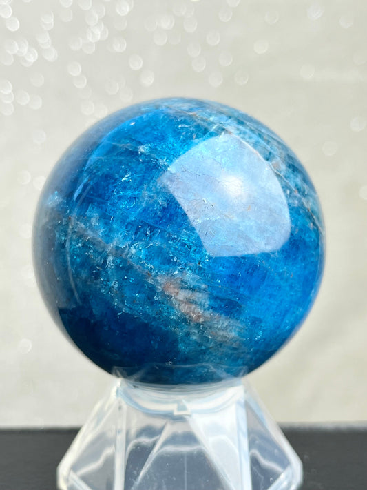 Blå Apatitt kule