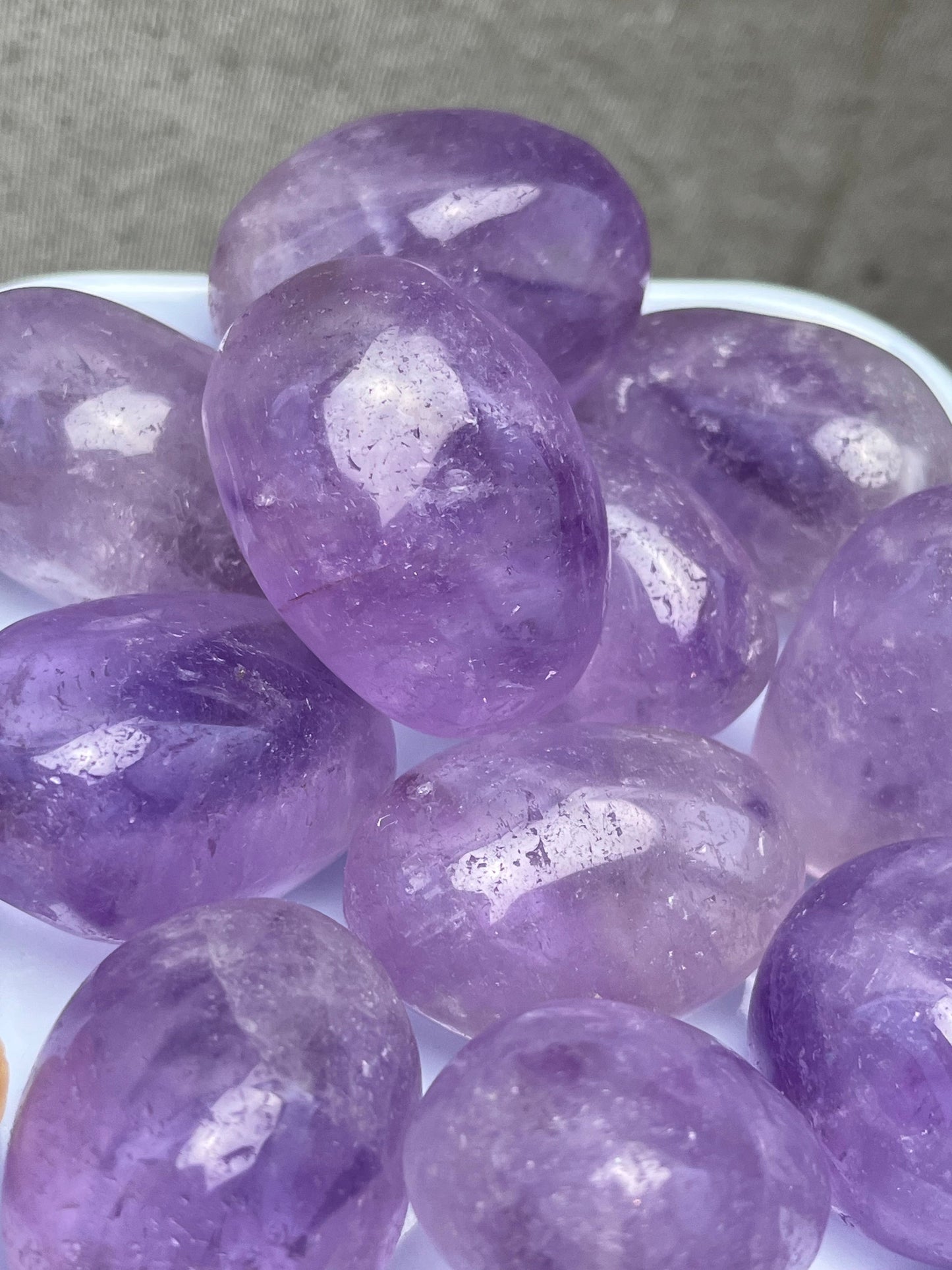 Ametyst tromlet 30-40mm