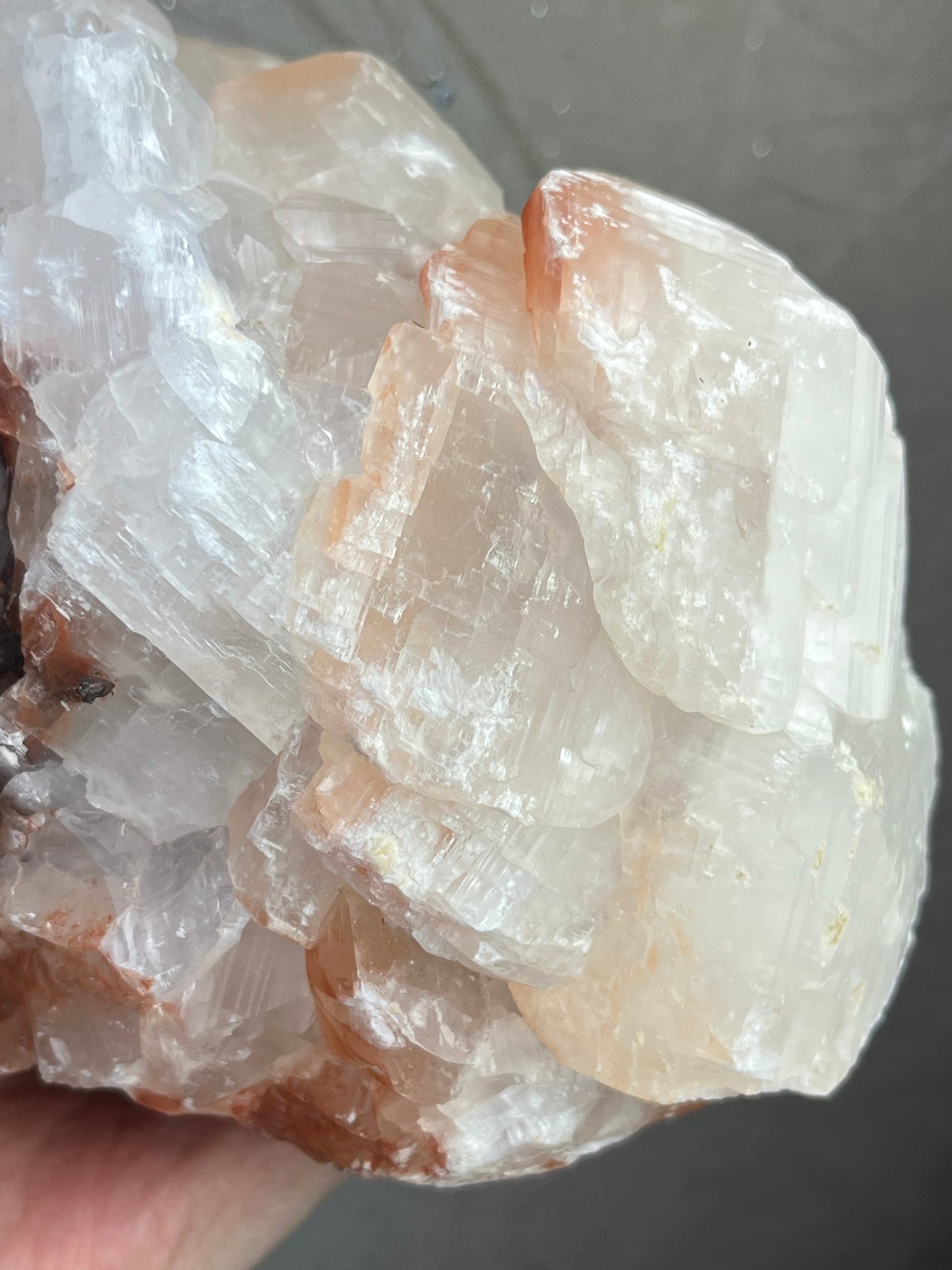 Kalsitt med hematitt XL, 3kg