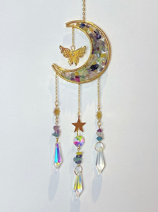 Krystall solfanger, Fluoritt