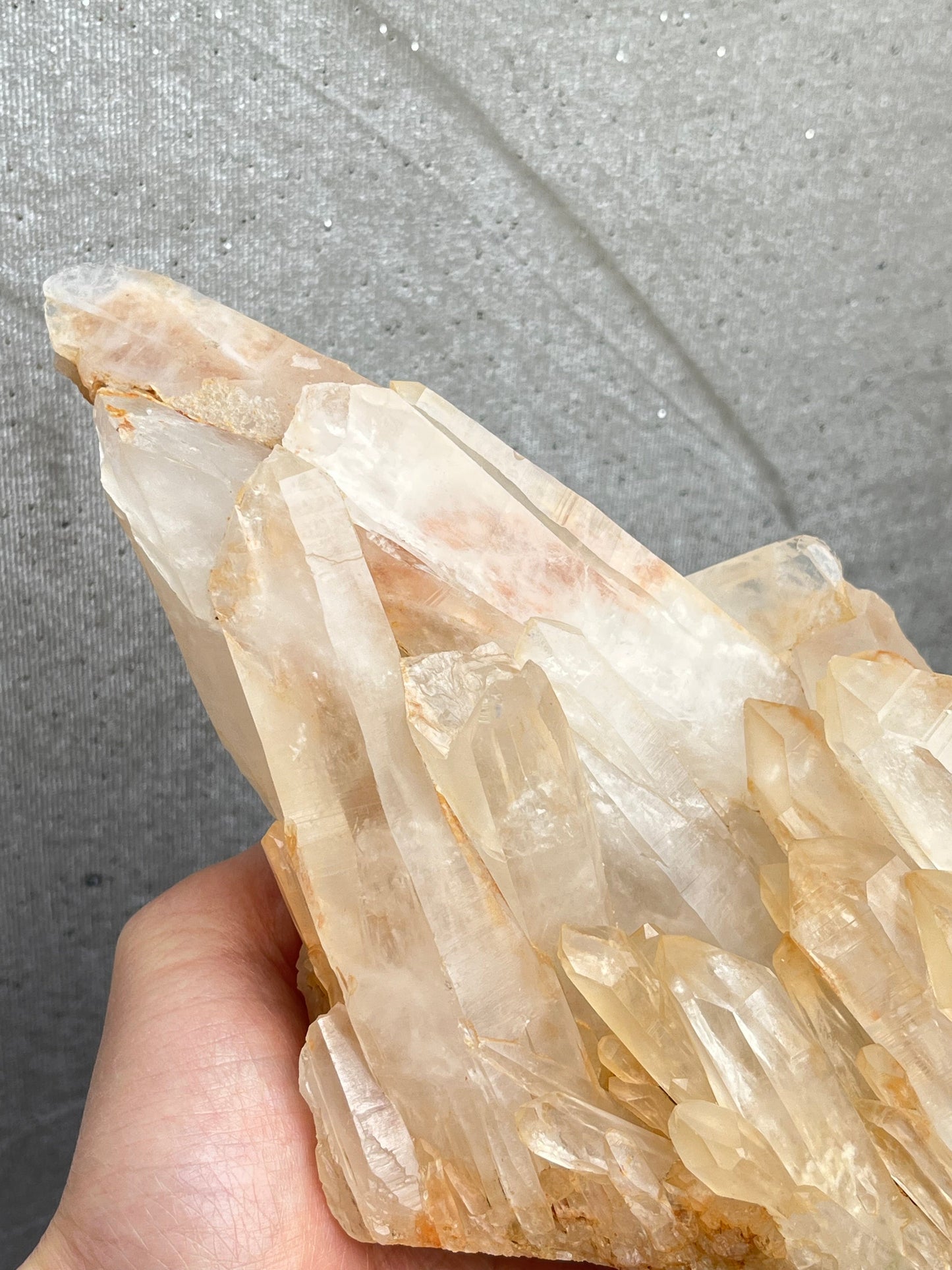 Kvarts med jernoksid gruppe XL 1kg