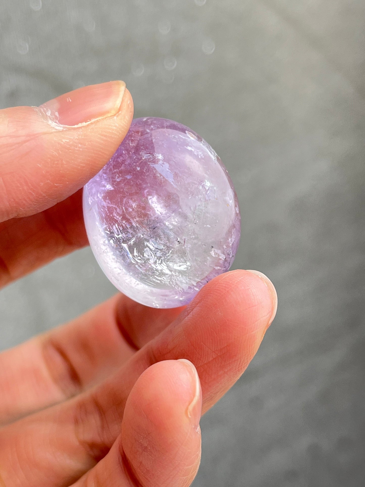 Ametyst tromlet 25-30mm