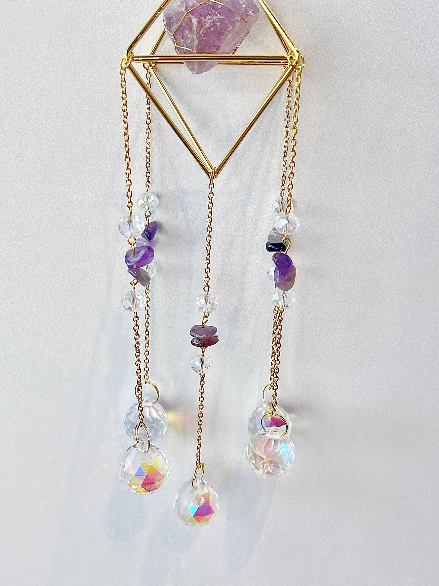 Krystall solfanger, Ametyst