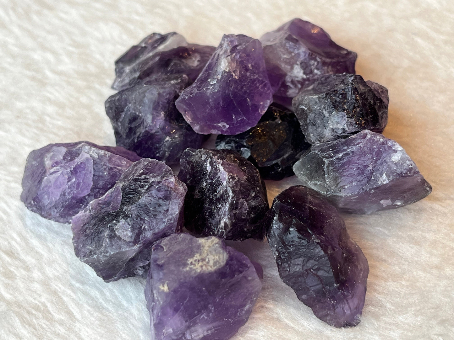 Ametyst, Rå 2cm-3.5cm