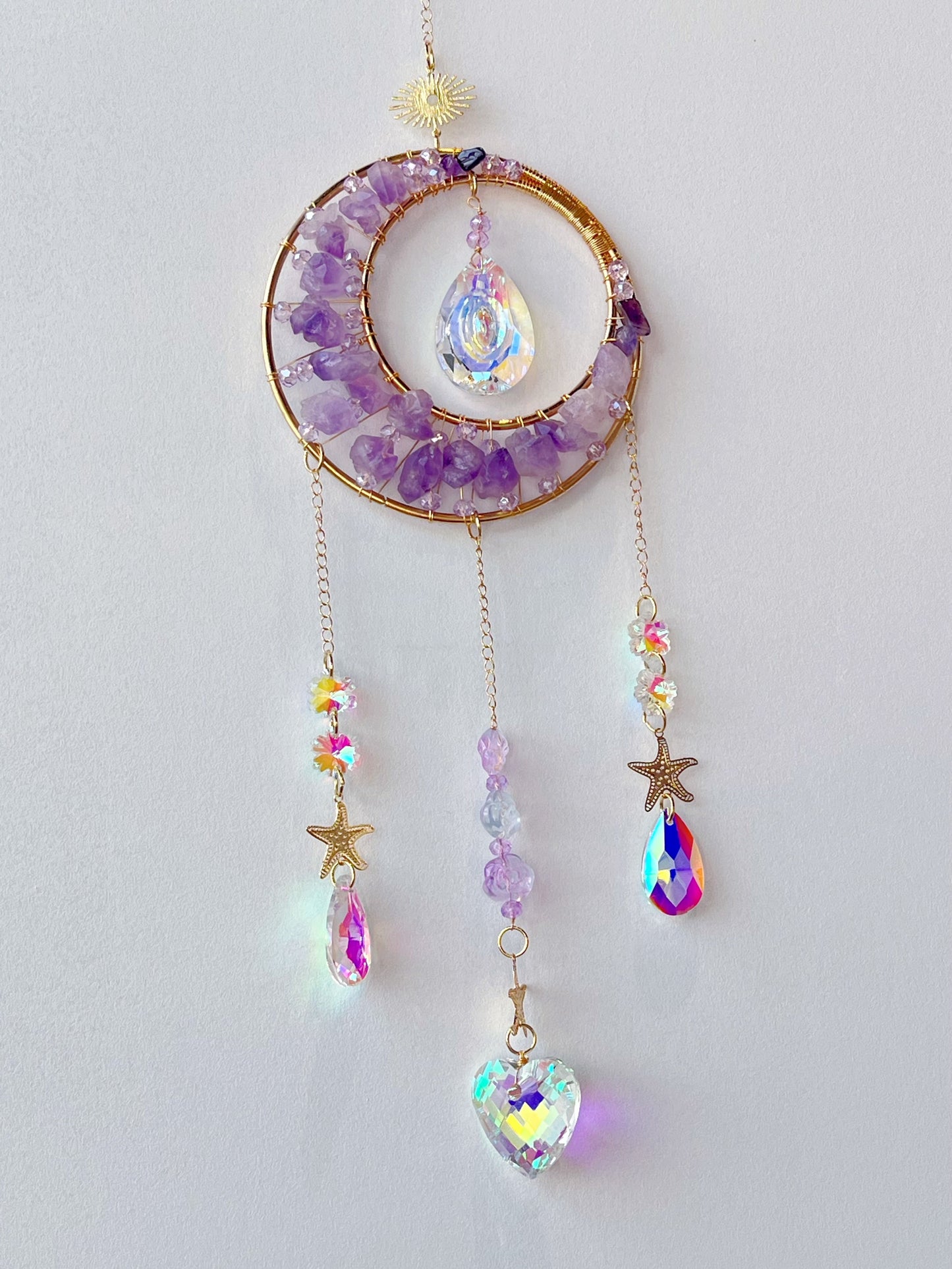 Krystall solfanger, Ametyst