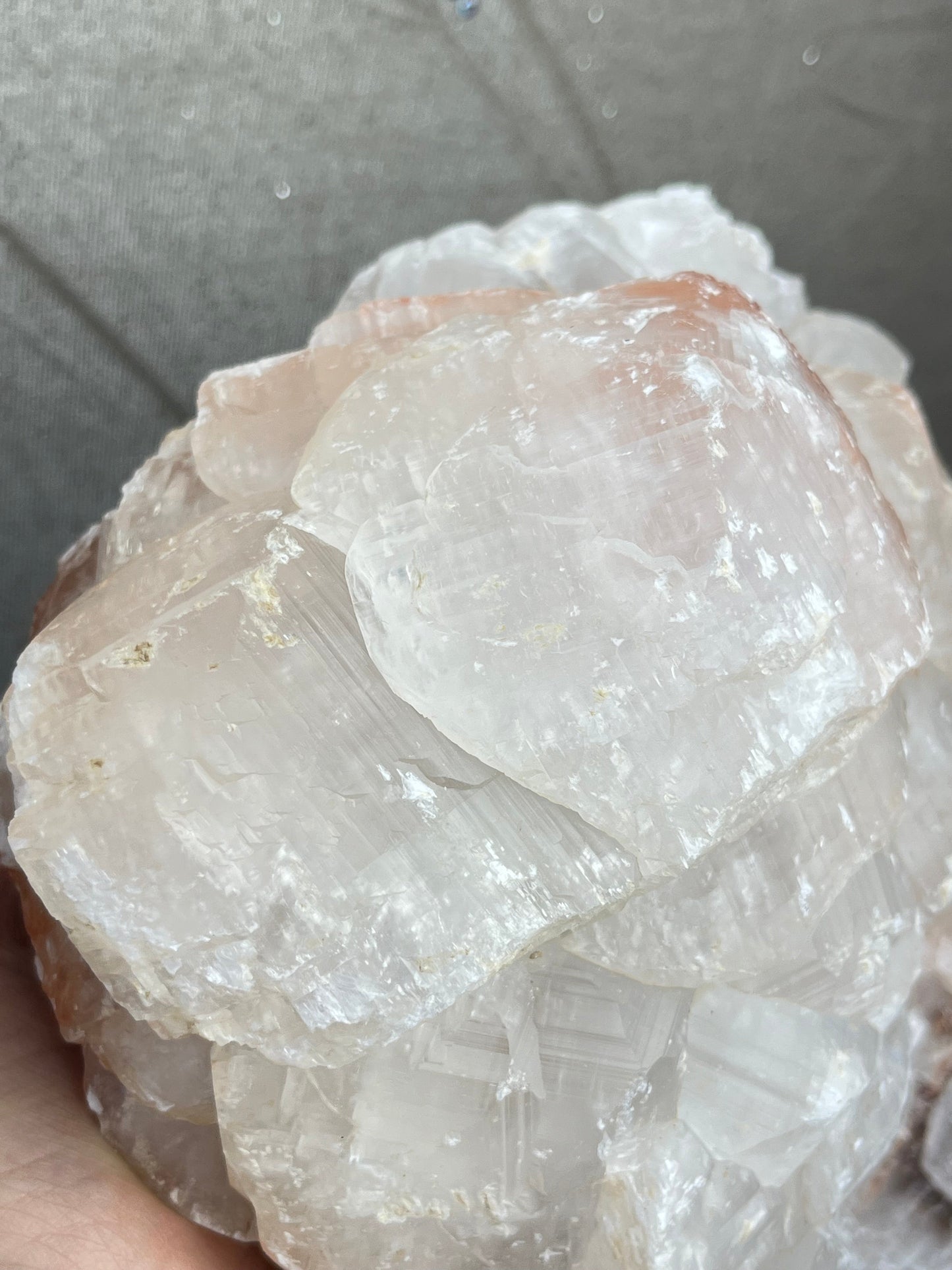 Kalsitt med hematitt XL, 3kg