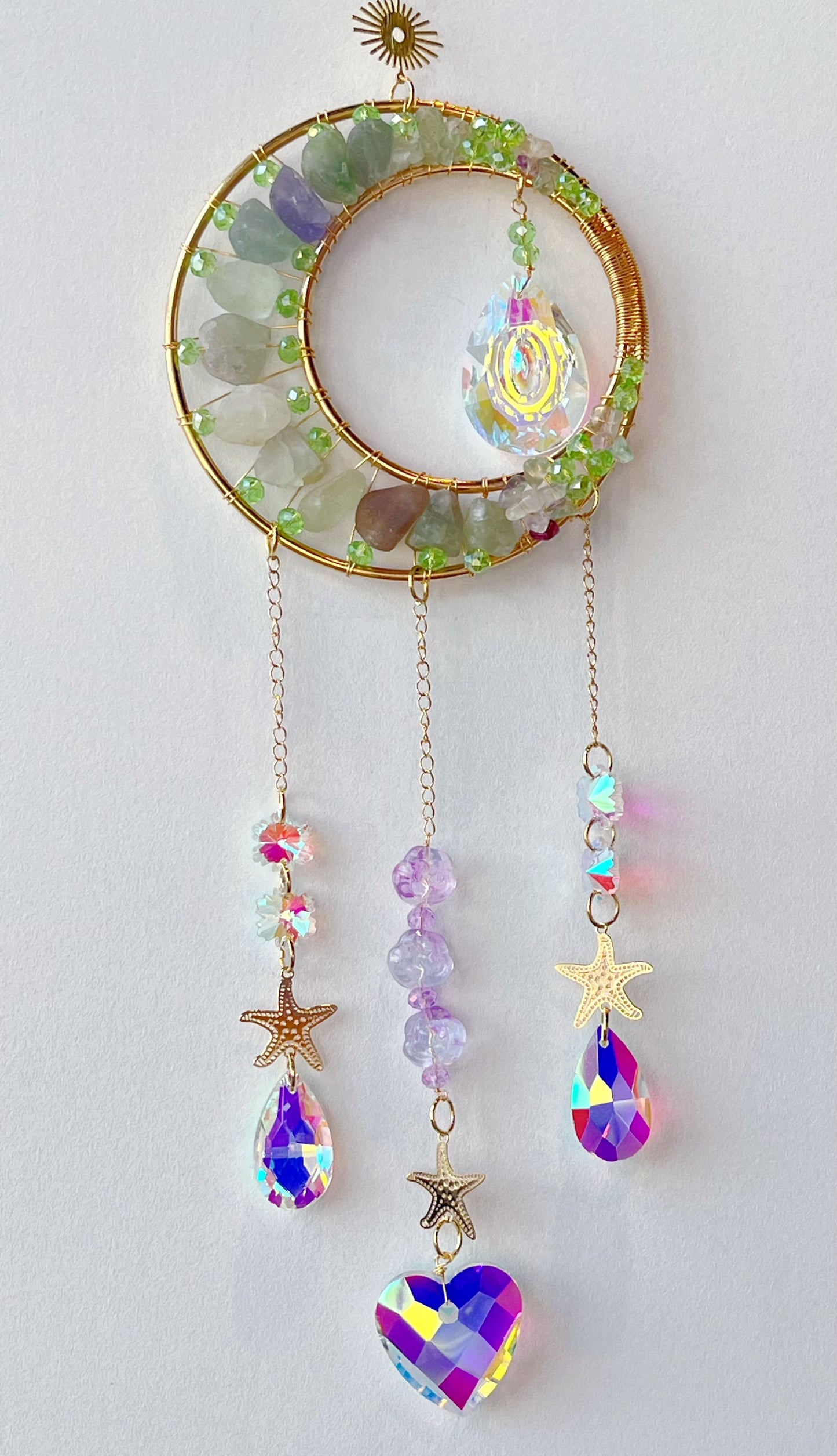 Krystall solfanger, Fluoritt