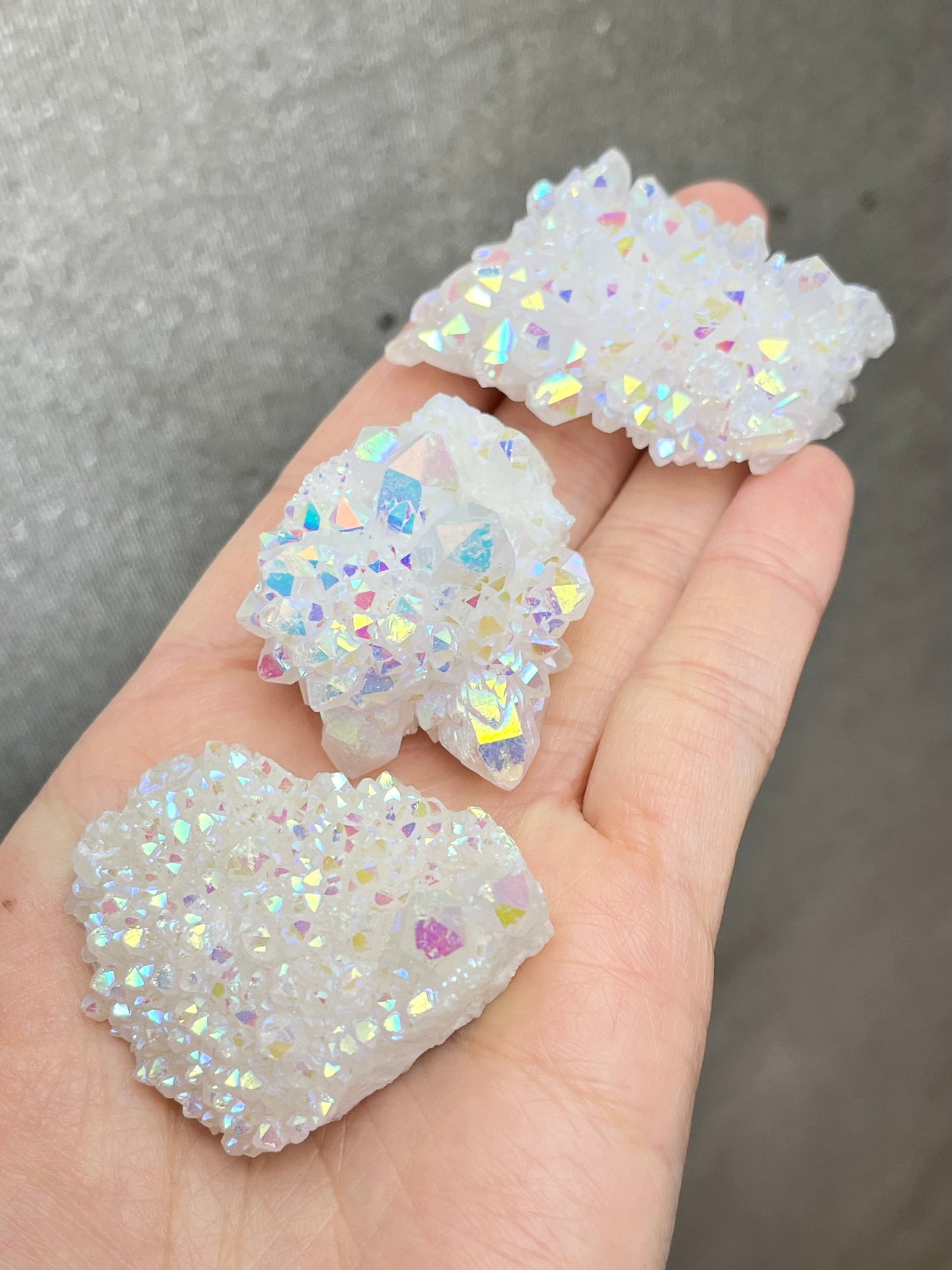 Aurakrystall Gruppe Regnbue