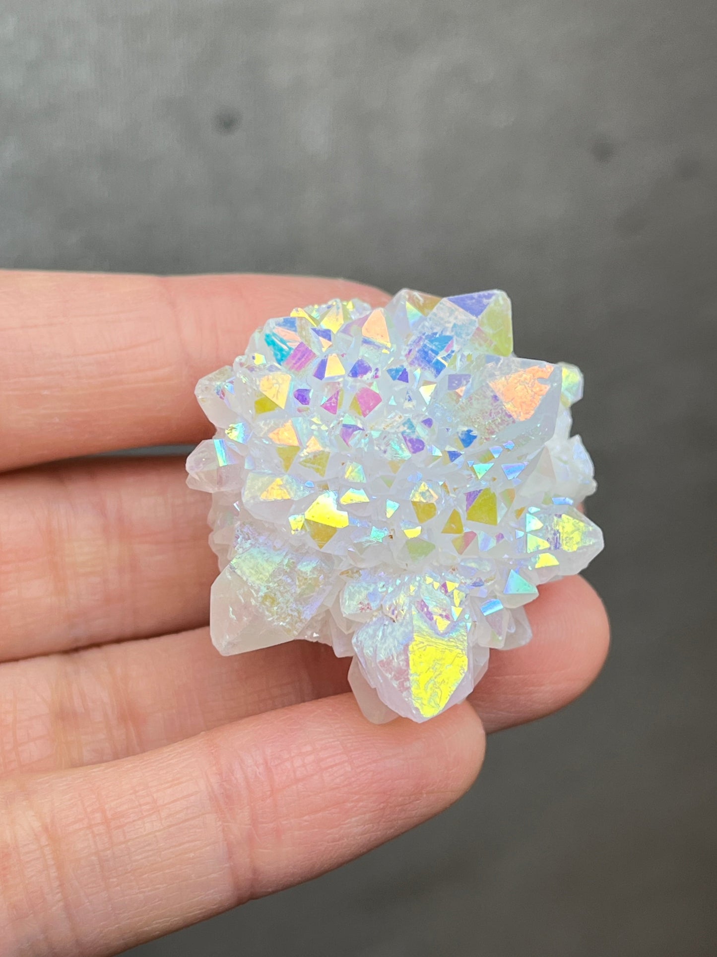 Aurakrystall Gruppe Regnbue