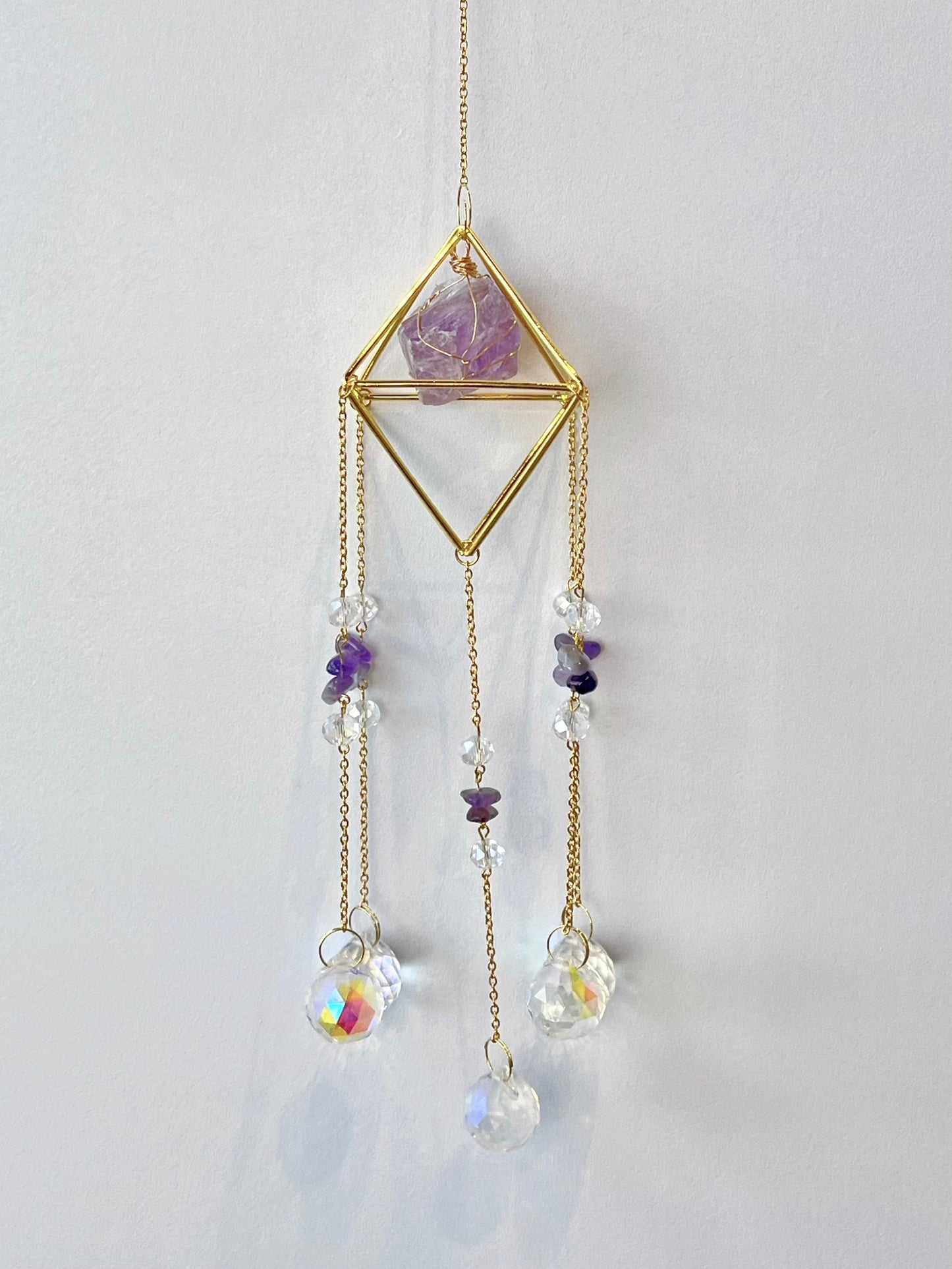 Krystall solfanger, Ametyst