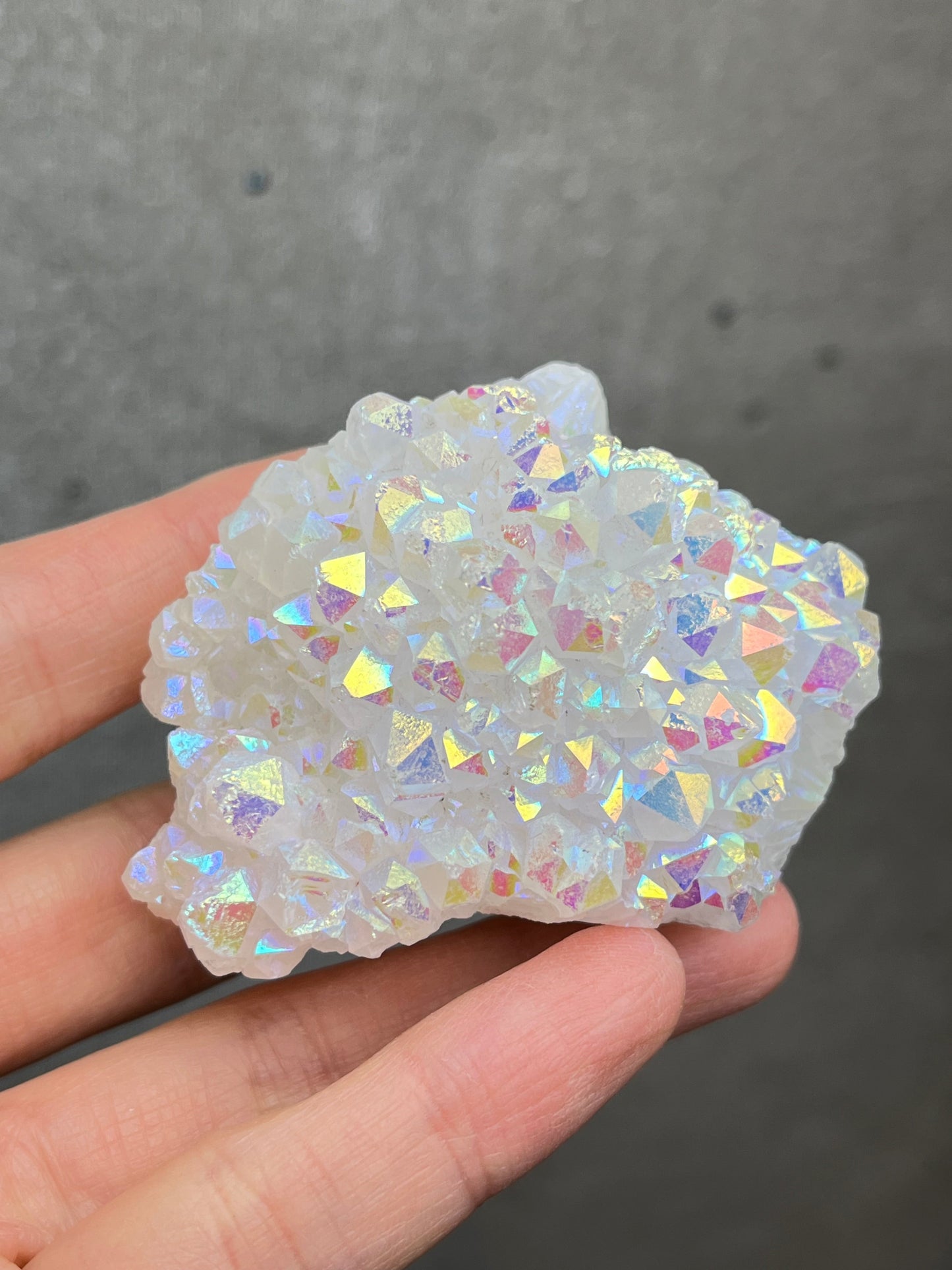 Aurakrystall Gruppe Regnbue