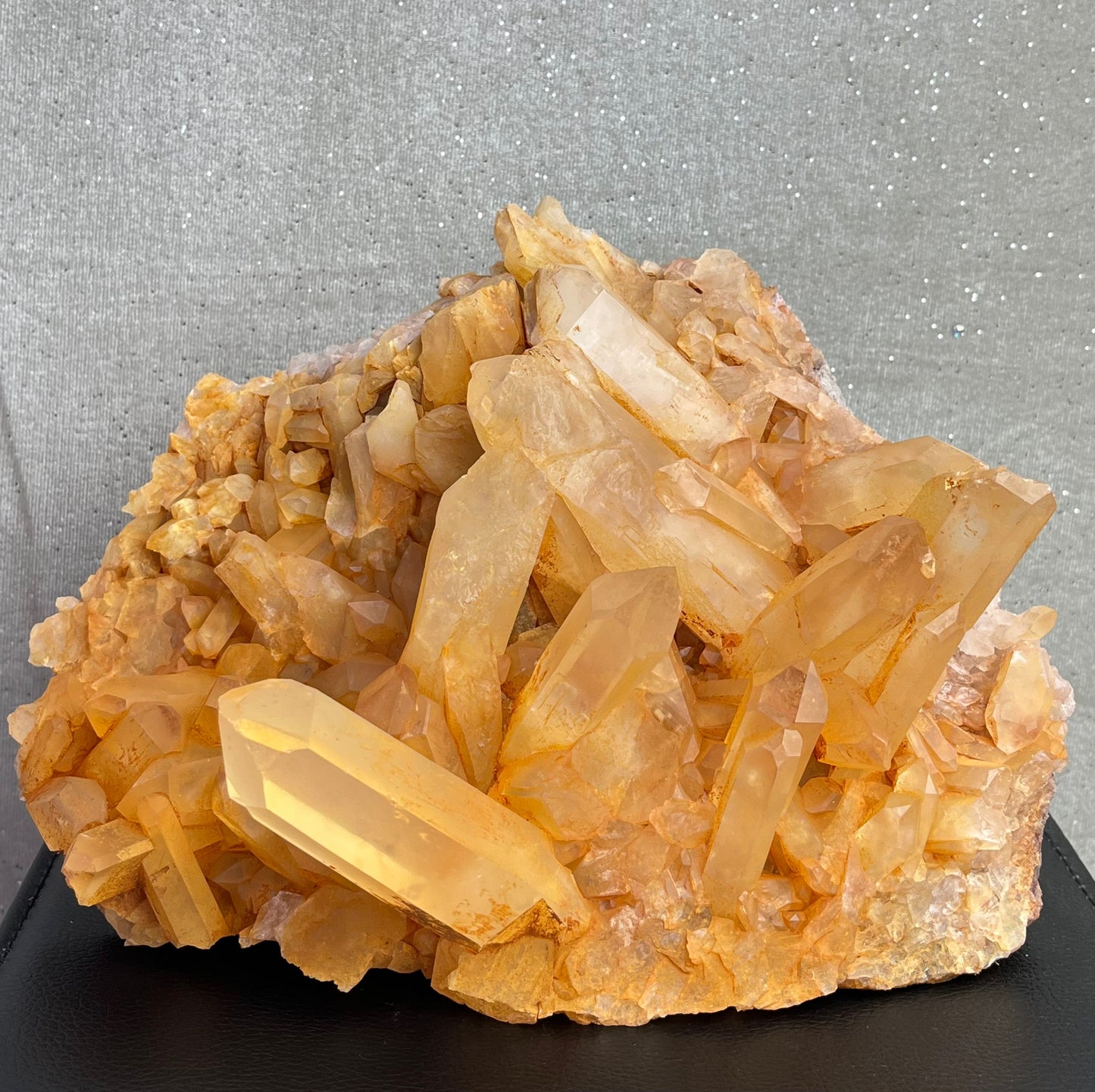 Kvarts Gruppe med Limonitt XL 2.4kg