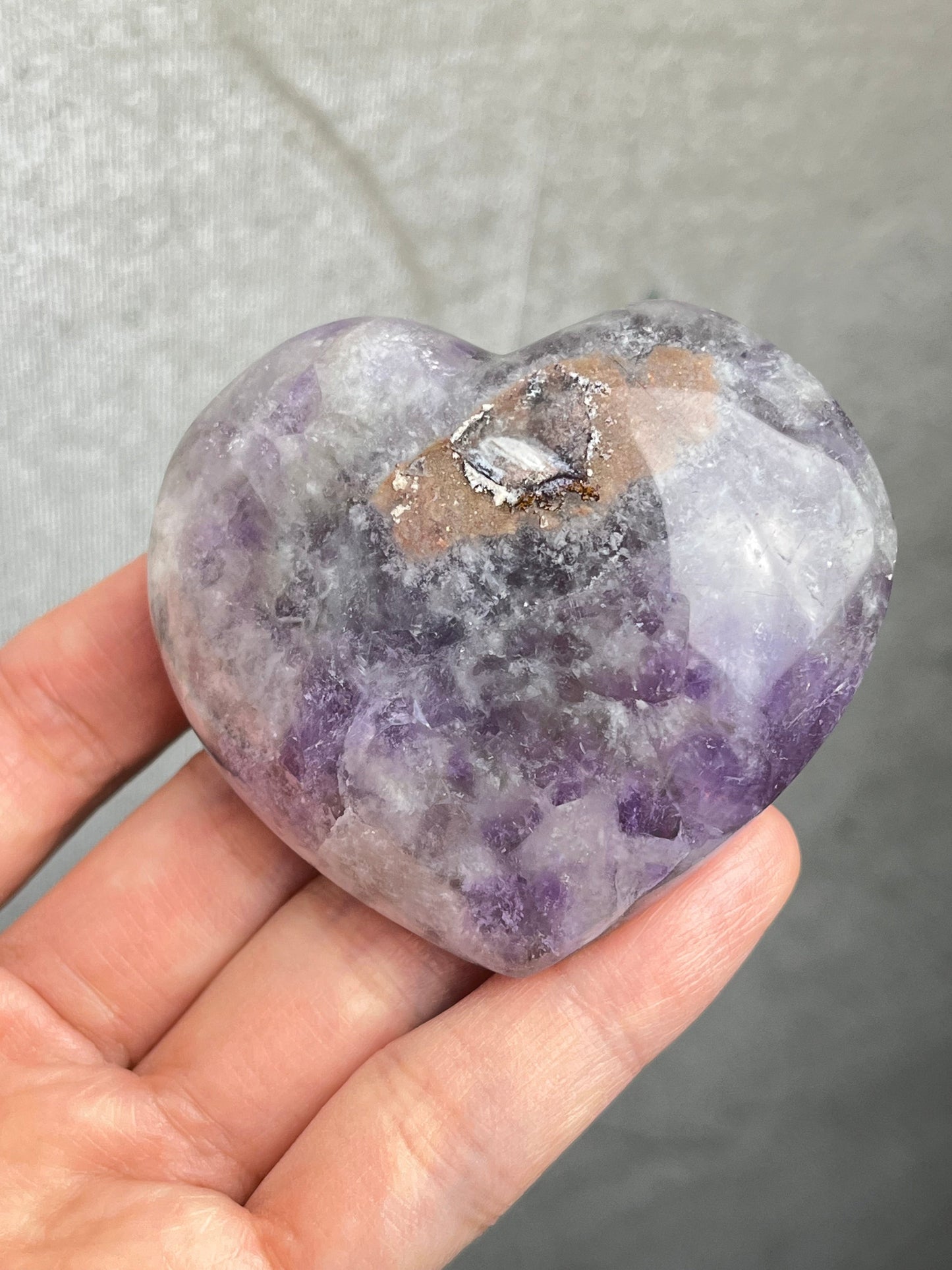 Bånd Ametyst Hjerte