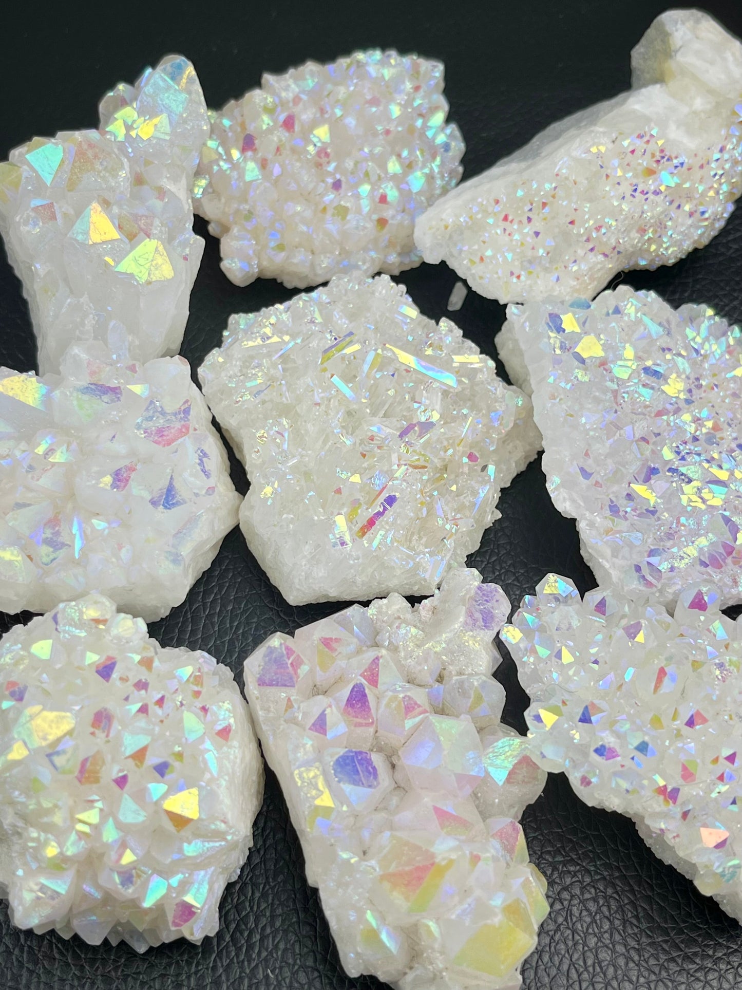 Aurakrystall Gruppe Regnbue