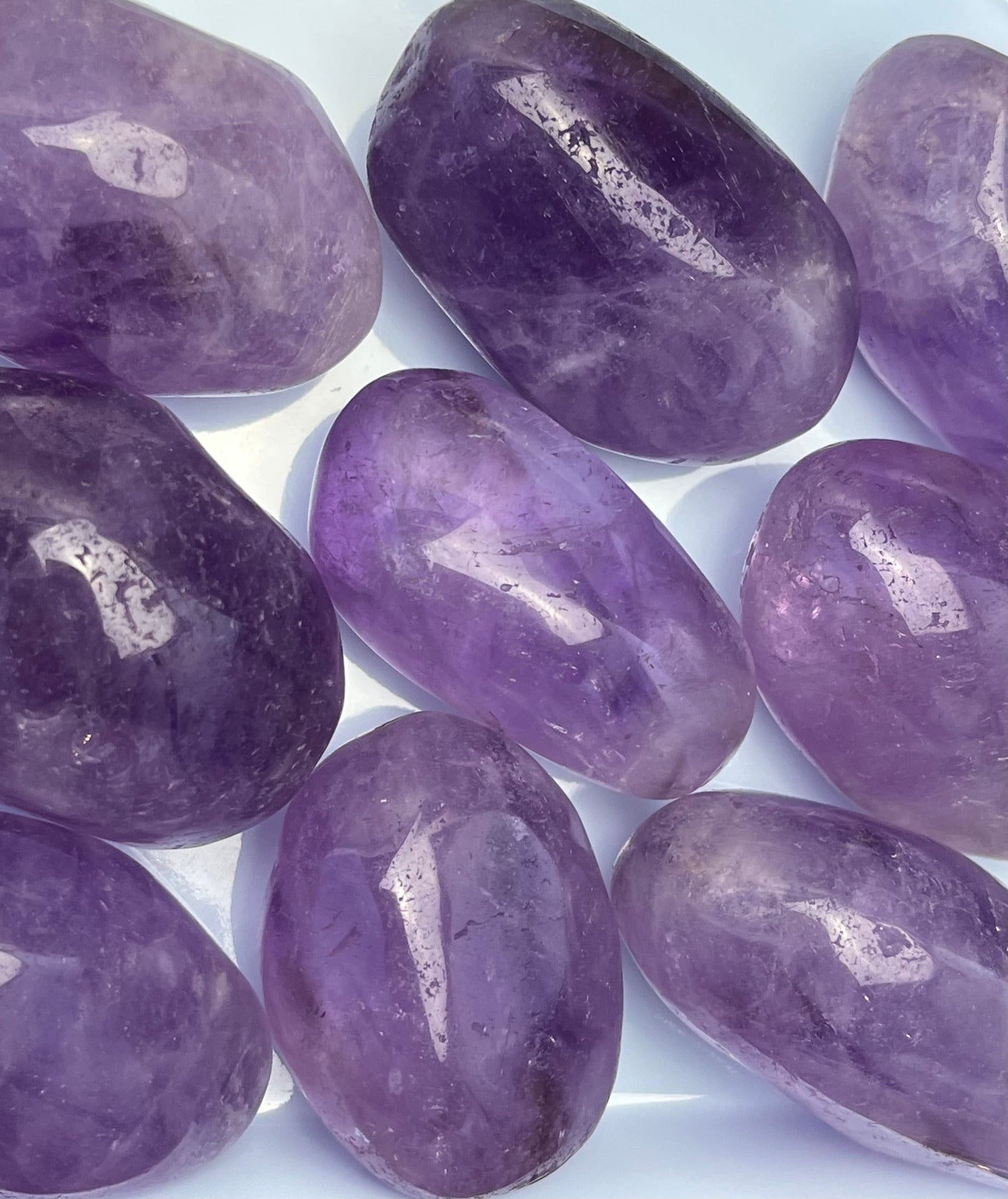 Ametyst tromlet XL 45-60mm