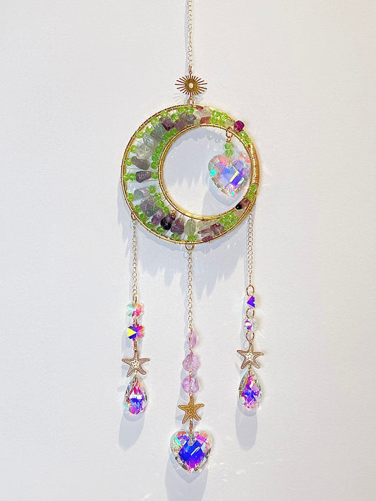 Krystall solfanger, Fluoritt