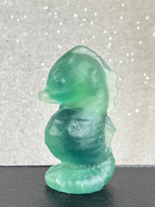 Grønn Fluoritt Sjøhest
