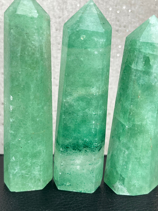 Grønn Jordbærkvarts Tårn