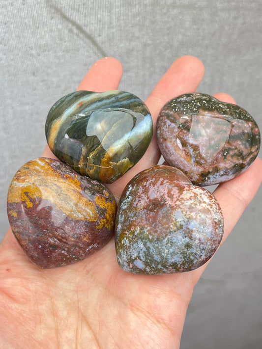 Jaspis Hjerte(Fancy Jaspis)