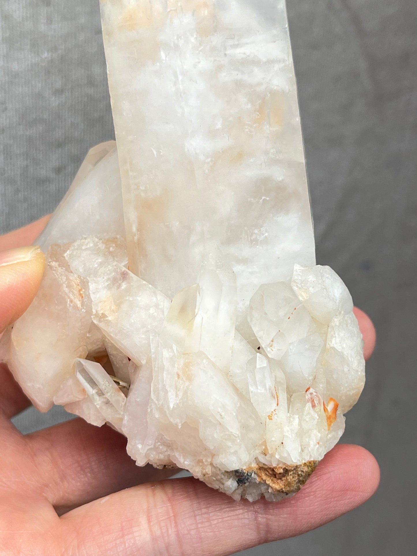 Kvarts med jernoksid gruppe