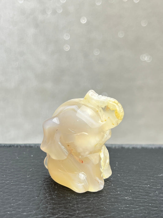 Blomster Agat Elefant