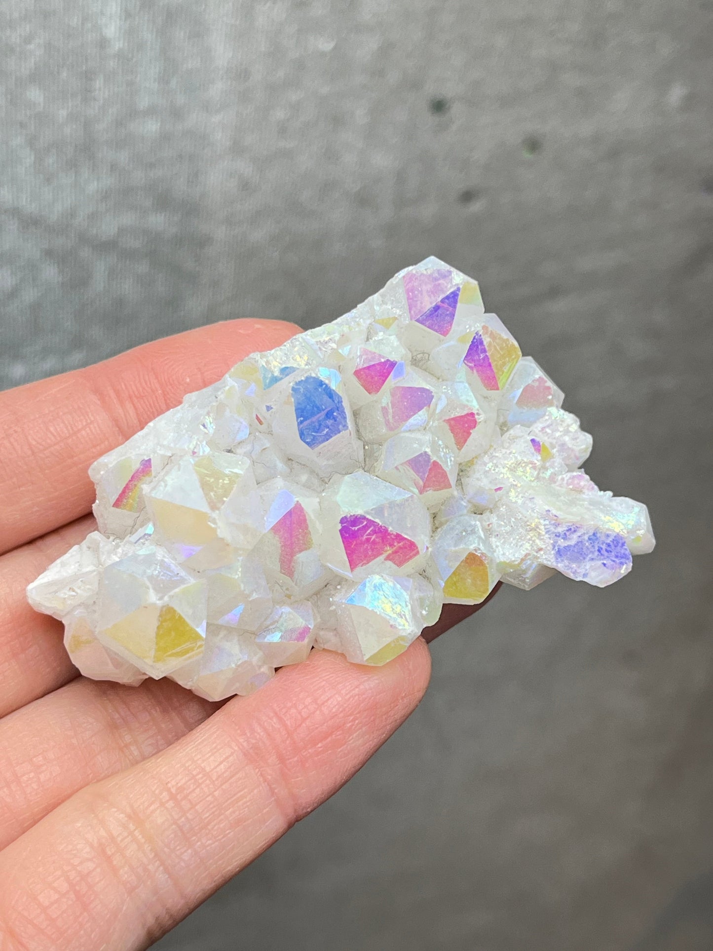 Aurakrystall Gruppe Regnbue