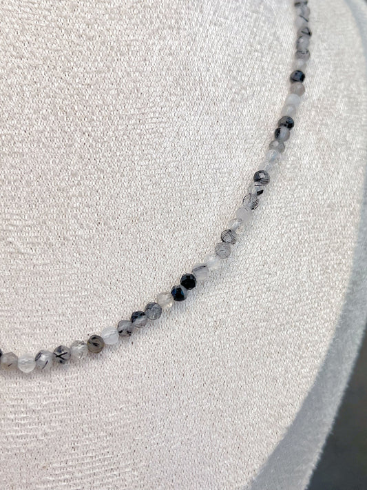 Turmalinkvarts Halskjede