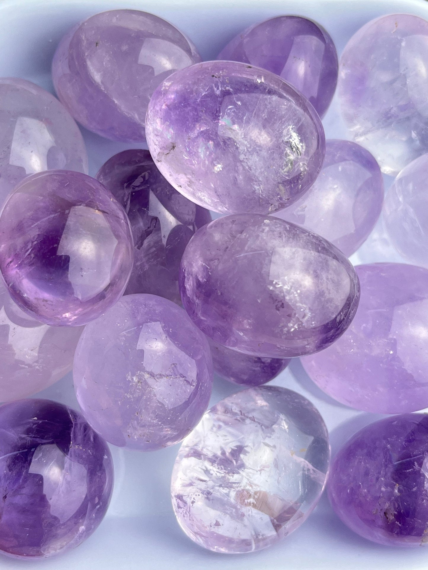 Ametyst tromlet 25-30mm