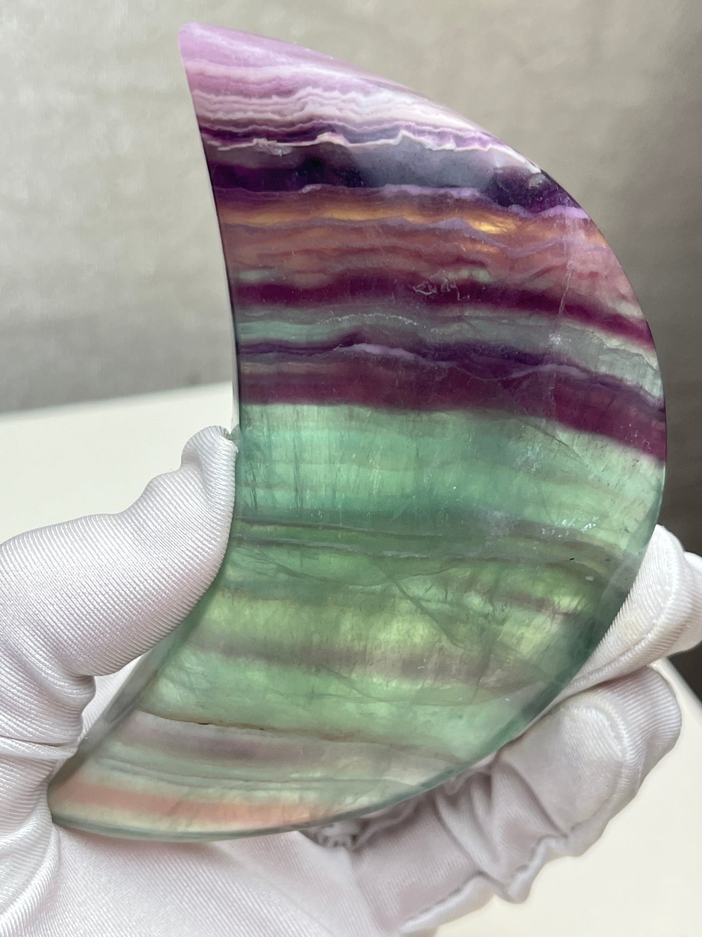 Regnbue Fluoritt Måne