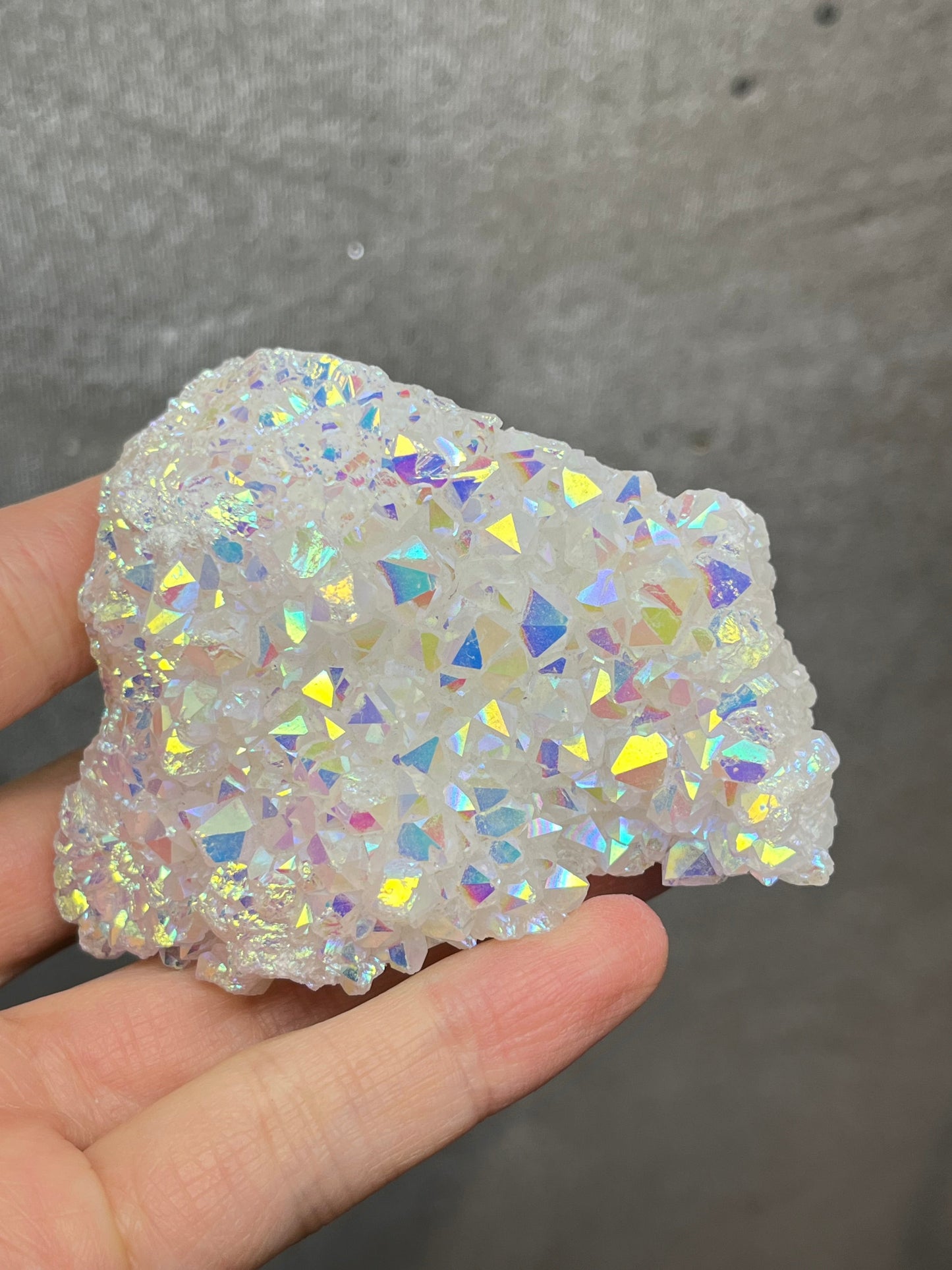 Aurakrystall Gruppe Regnbue