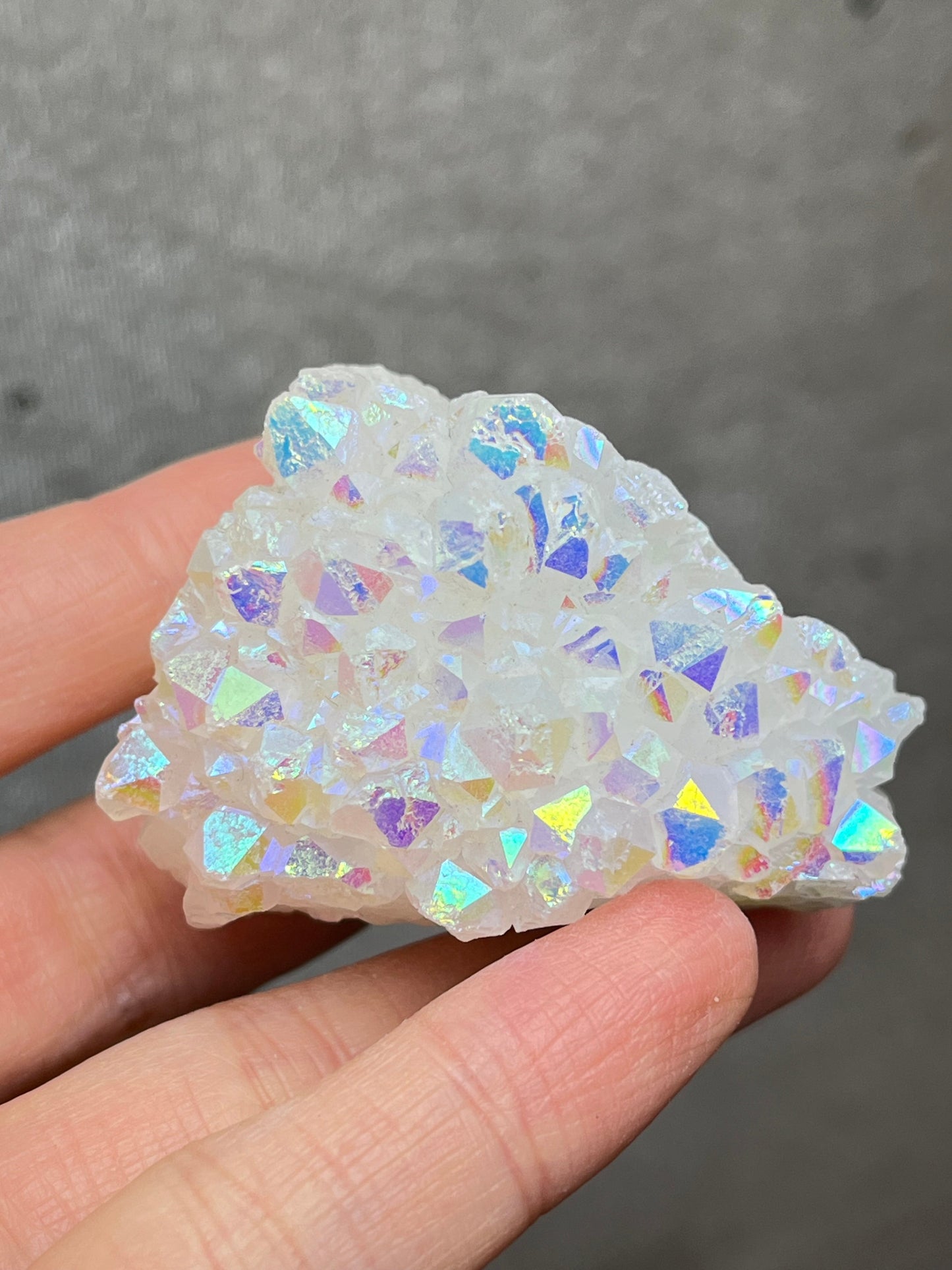 Aurakrystall Gruppe Regnbue