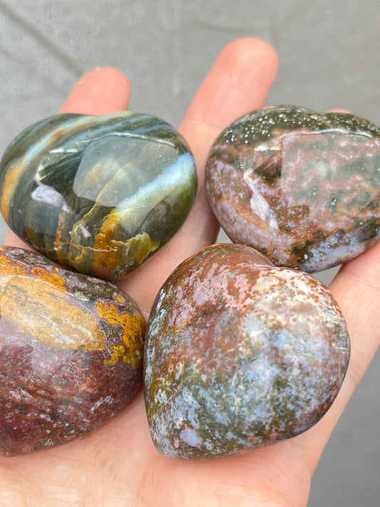 Jaspis Hjerte(Fancy Jaspis)