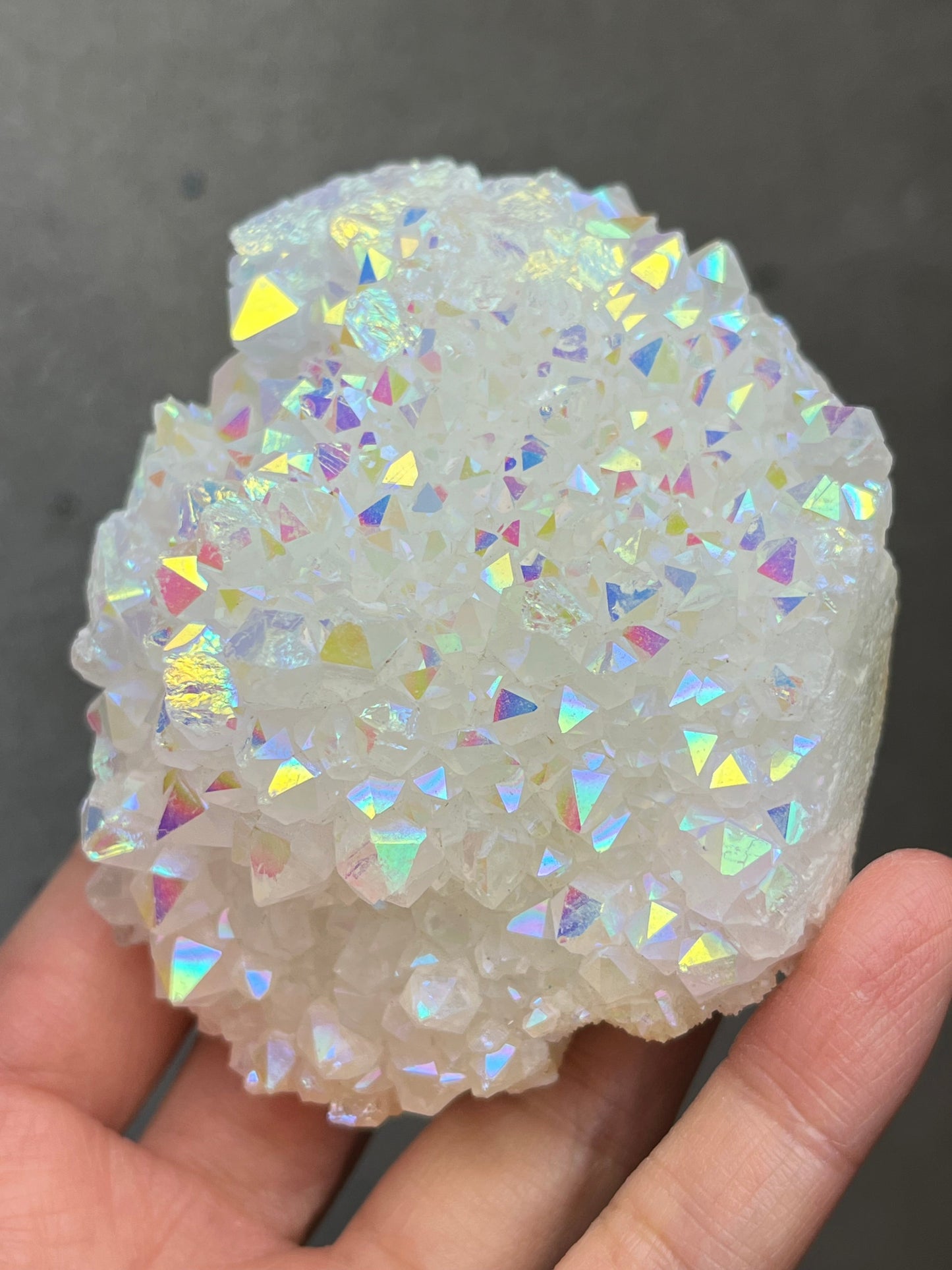 Aurakrystall Gruppe Regnbue