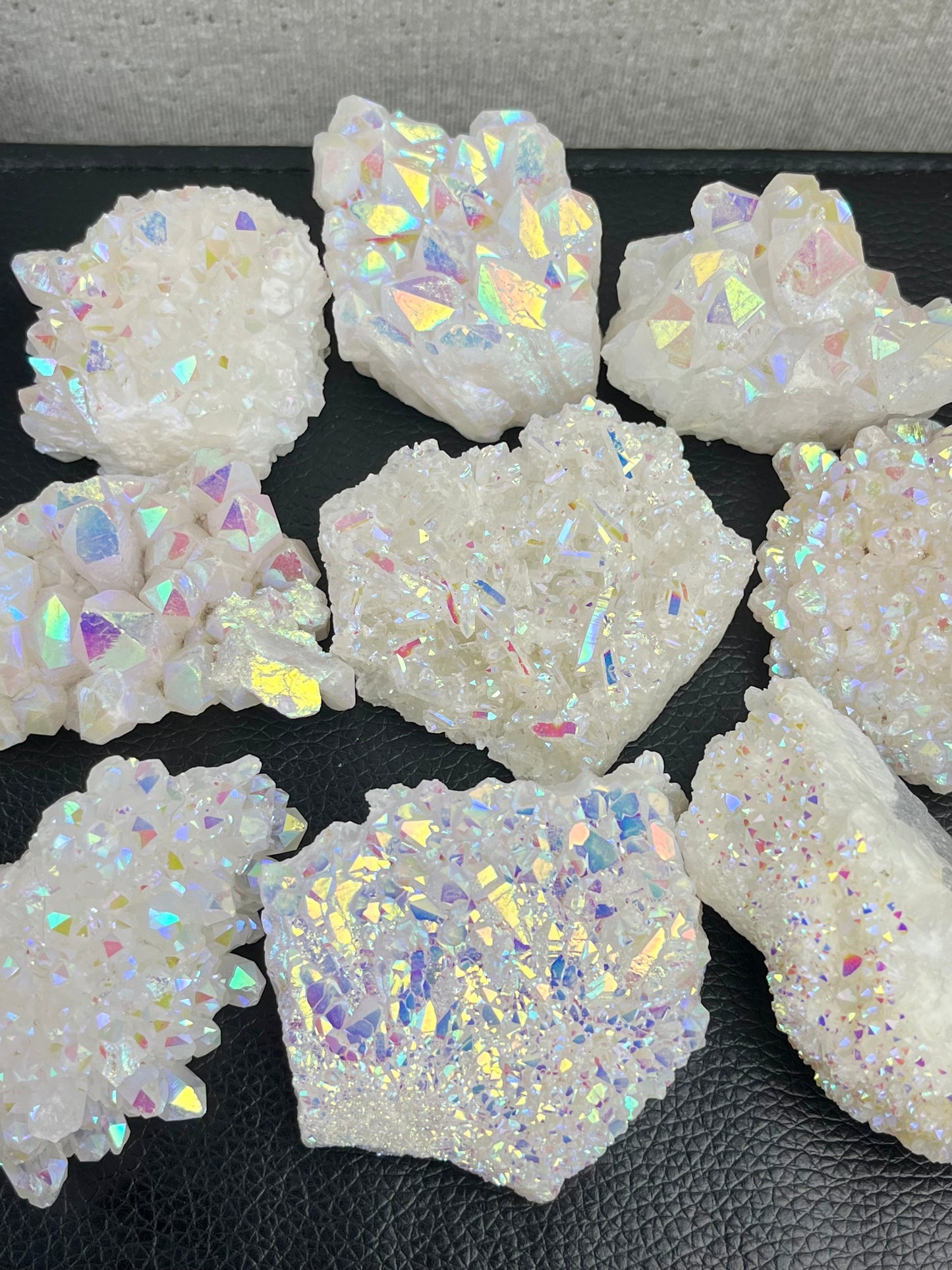 Aurakrystall Gruppe Regnbue