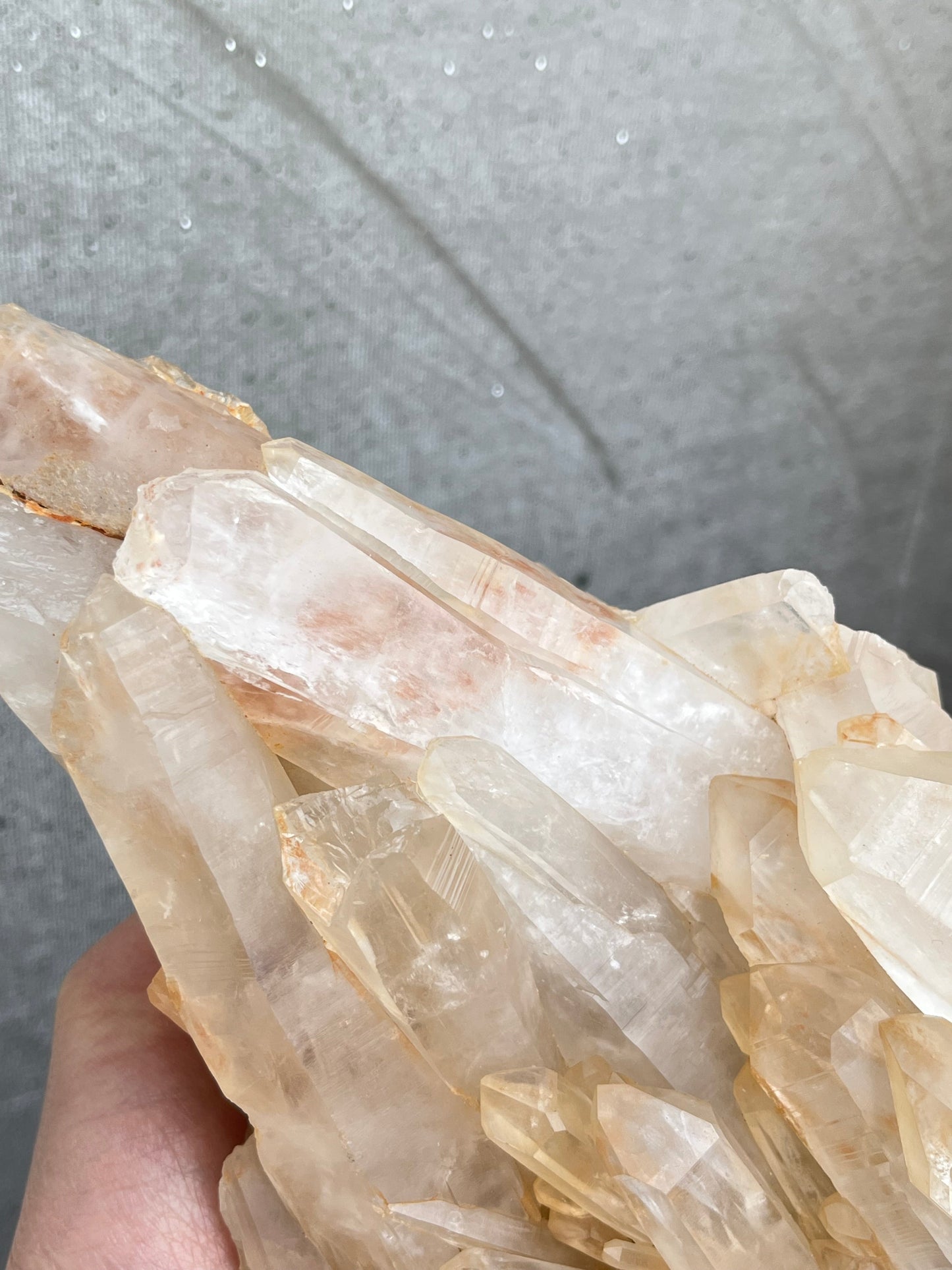 Kvarts med jernoksid gruppe XL 1kg