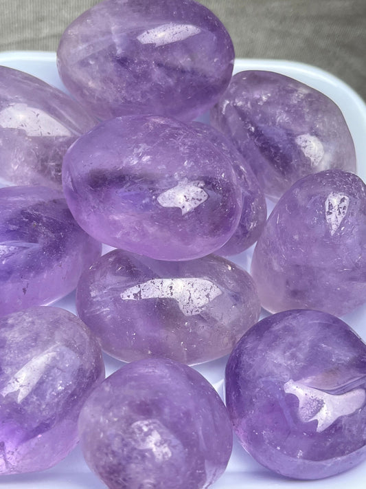 Ametyst tromlet 30-40mm