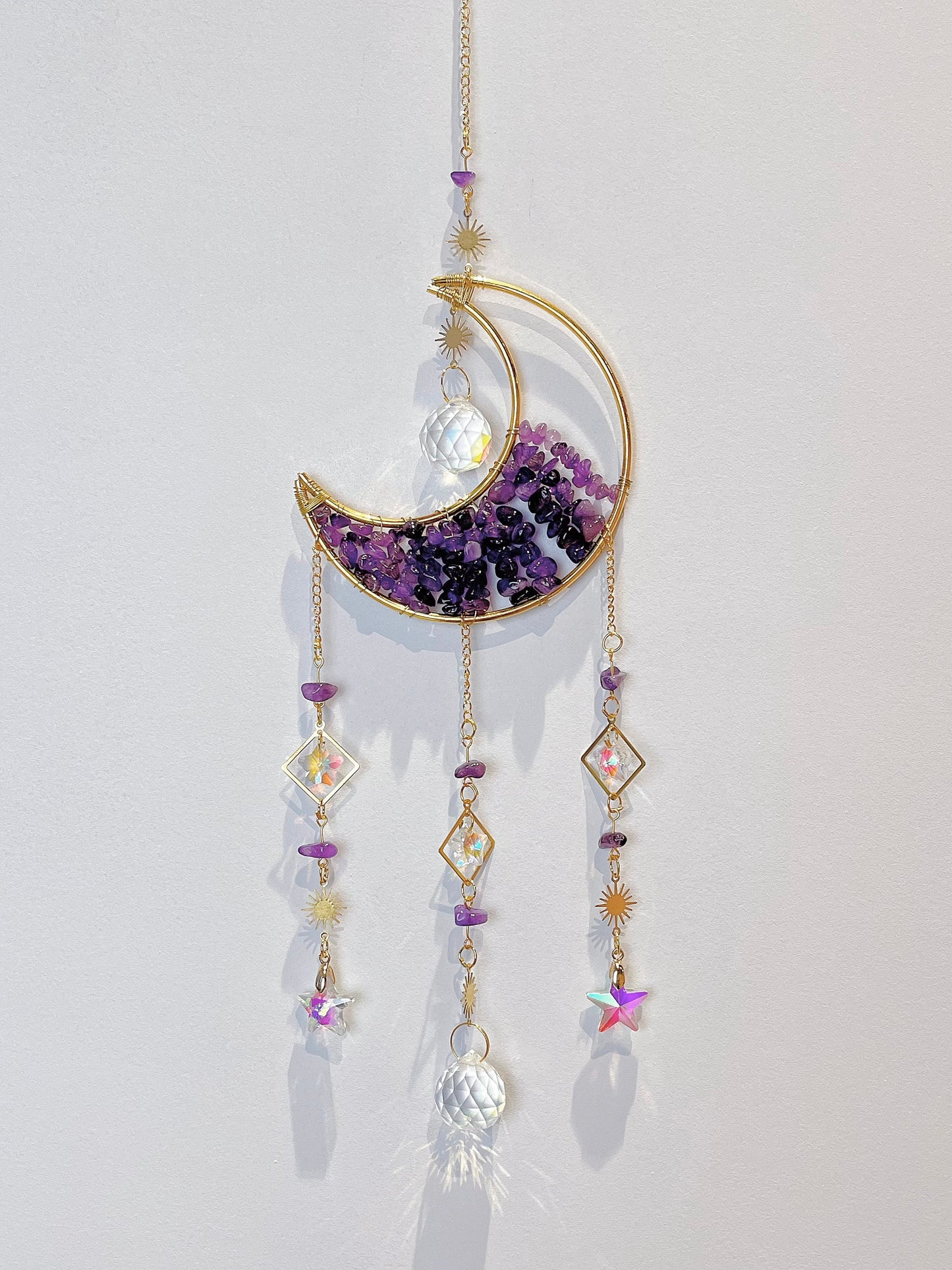 Krystall solfanger, Ametyst