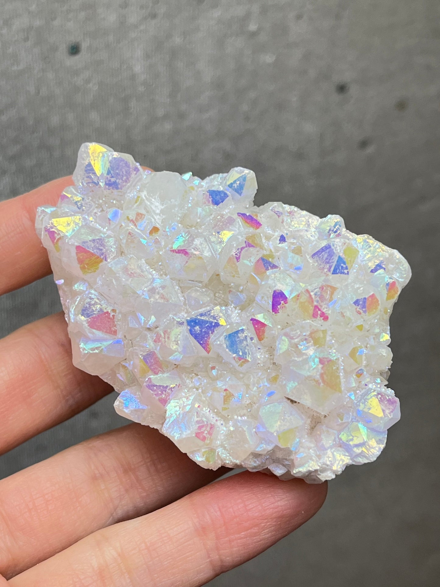 Aurakrystall Gruppe Regnbue