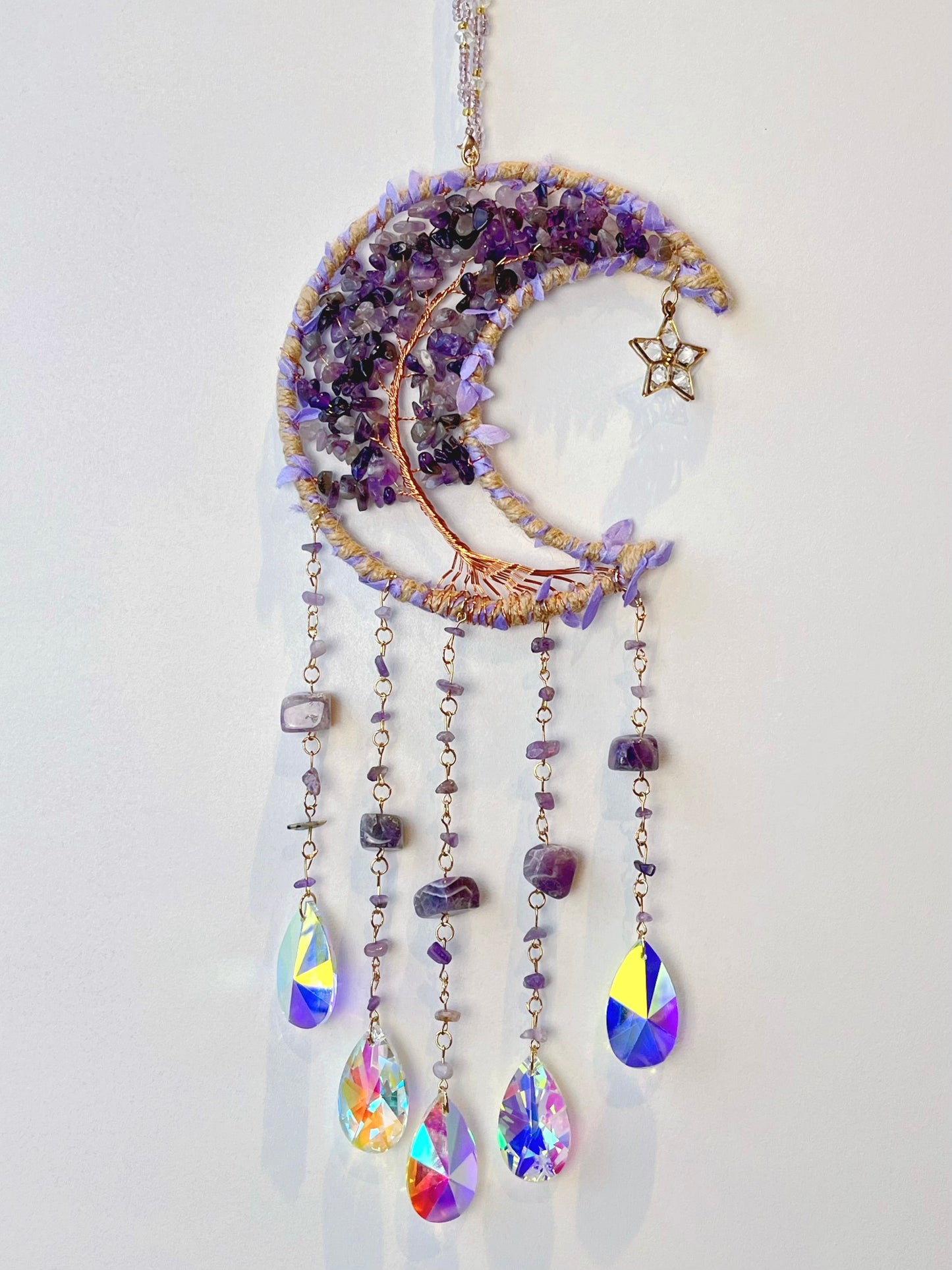 Krystall solfanger, Ametyst