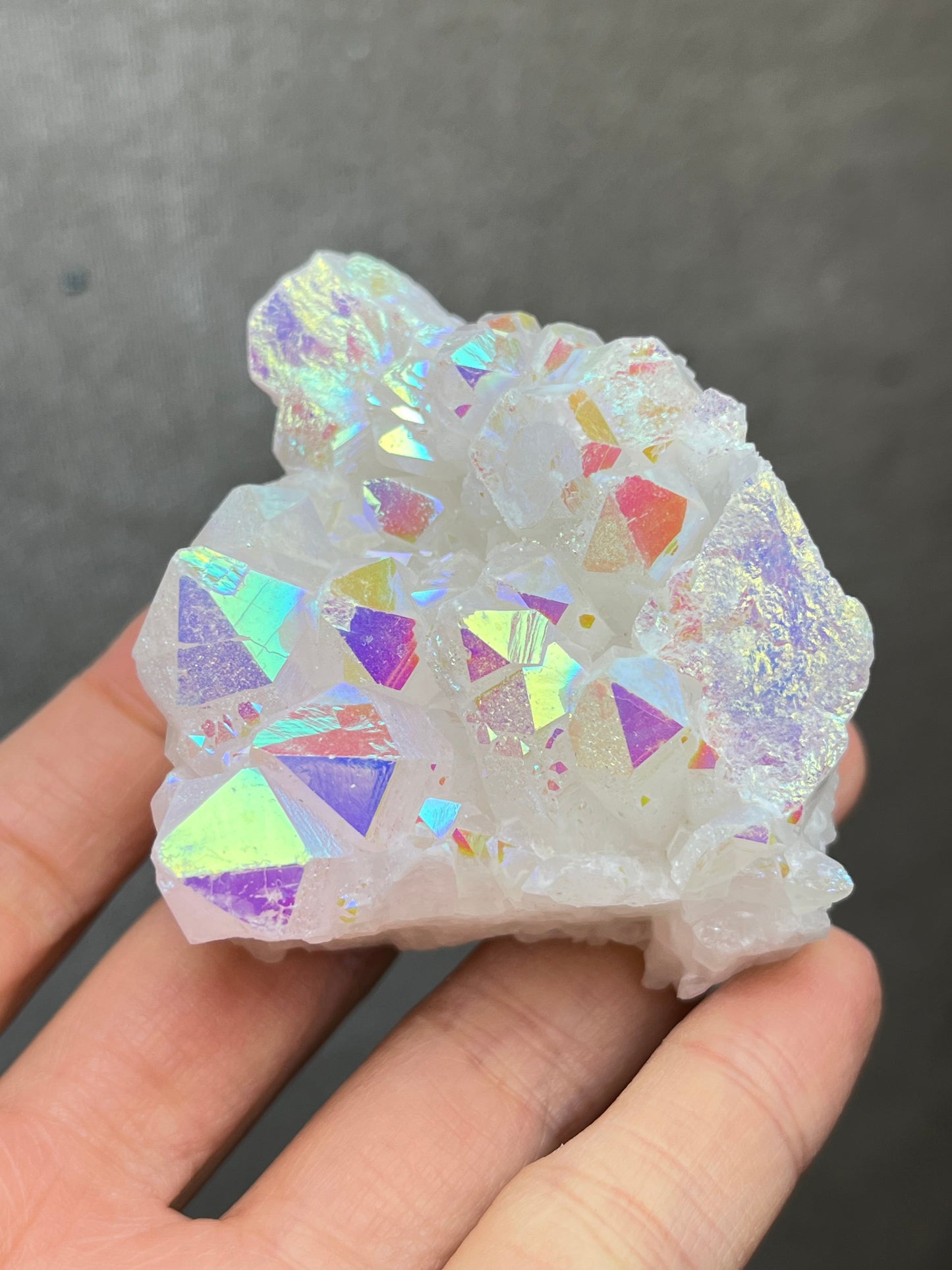 Aurakrystall Gruppe Regnbue