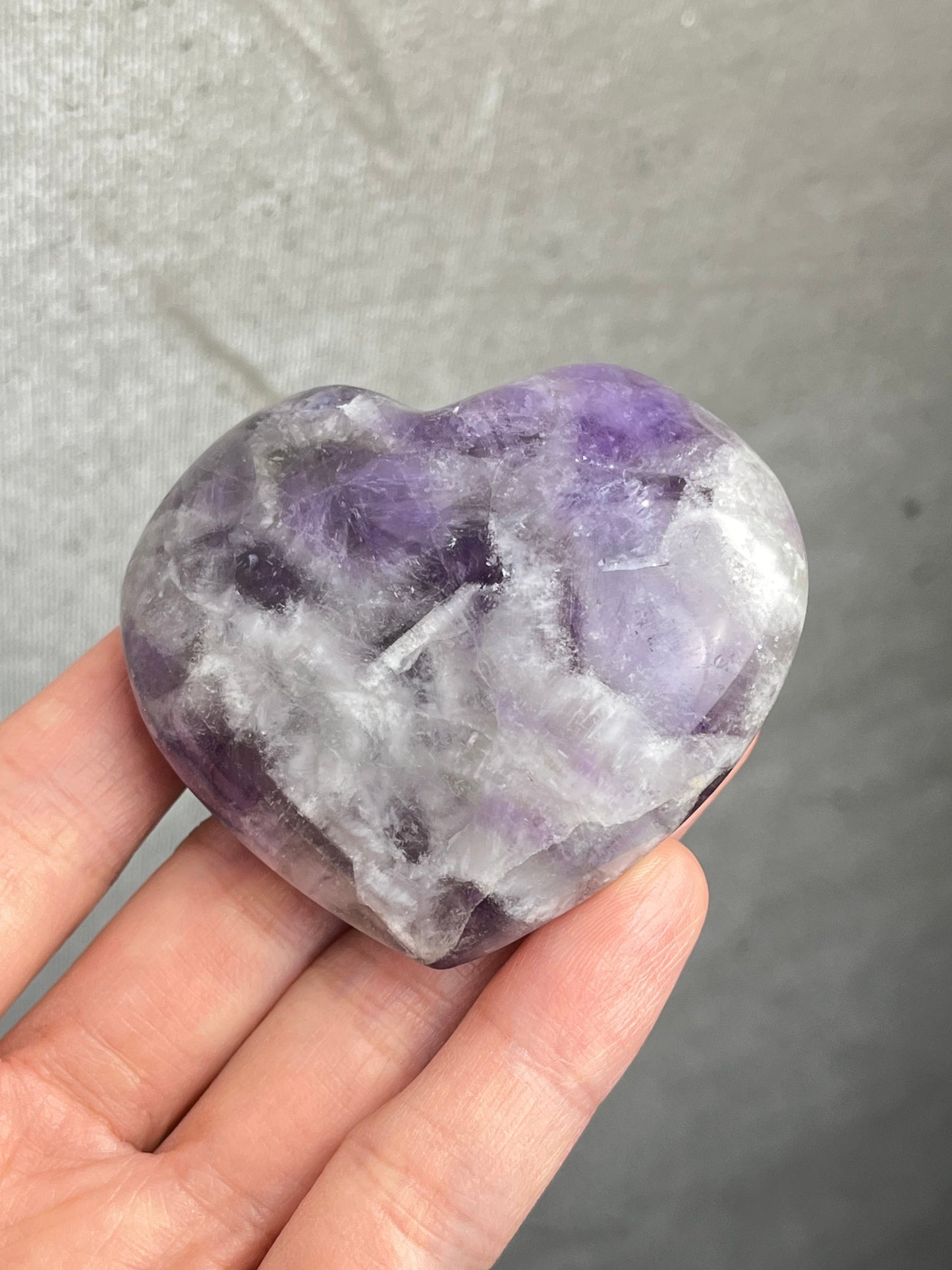 Bånd Ametyst Hjerte